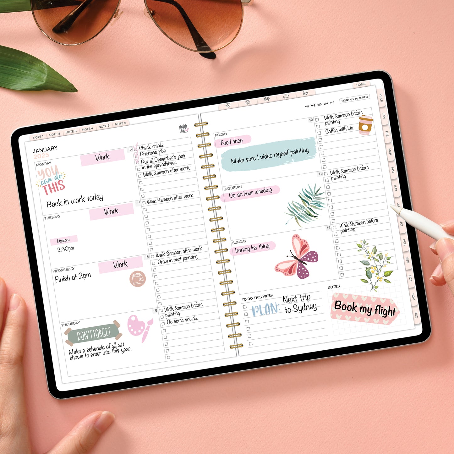 Ultimate Plan Your Life Digital Planner - Plan Your Life