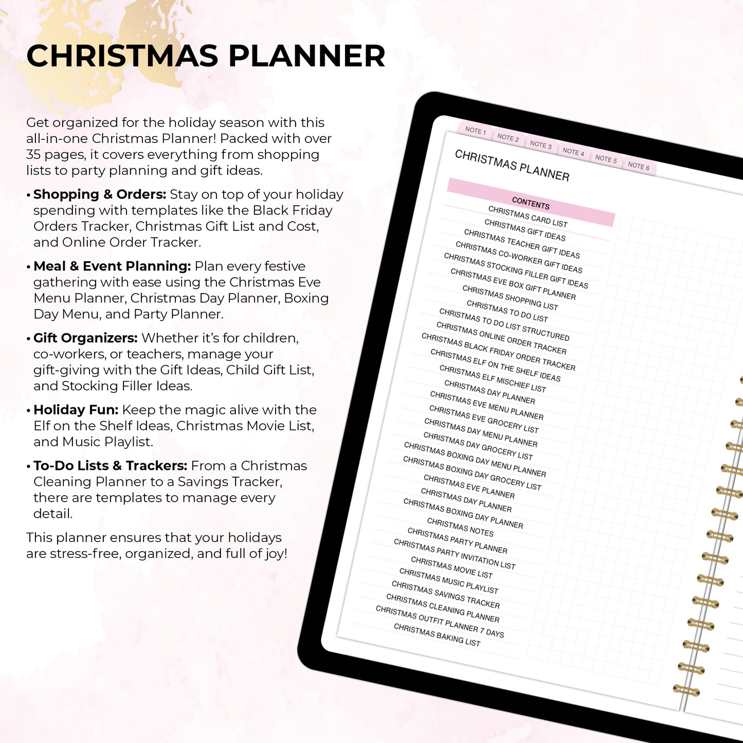 Ultimate Plan Your Life Digital Planner - Plan Your Life