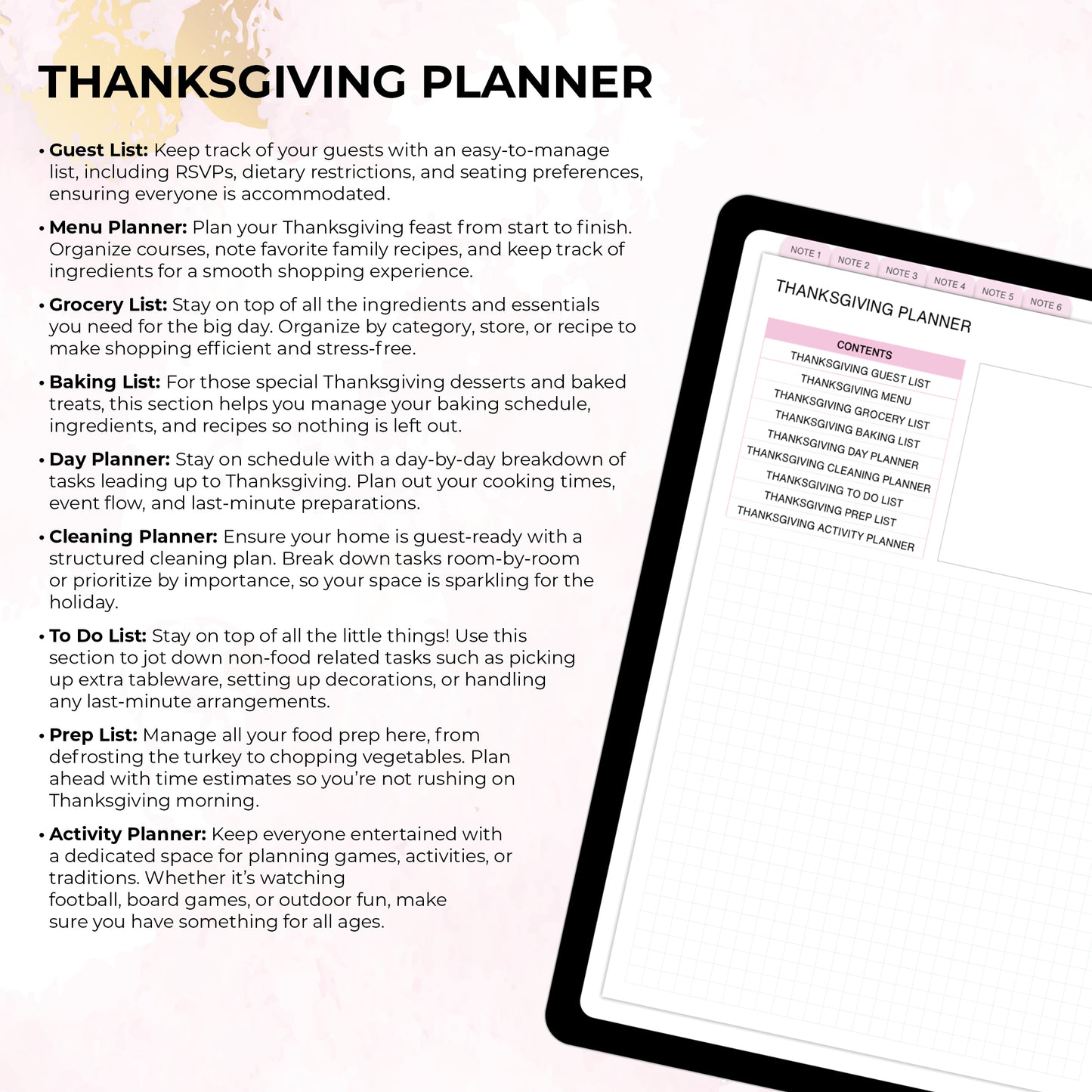 Ultimate Plan Your Life Digital Planner - Plan Your Life