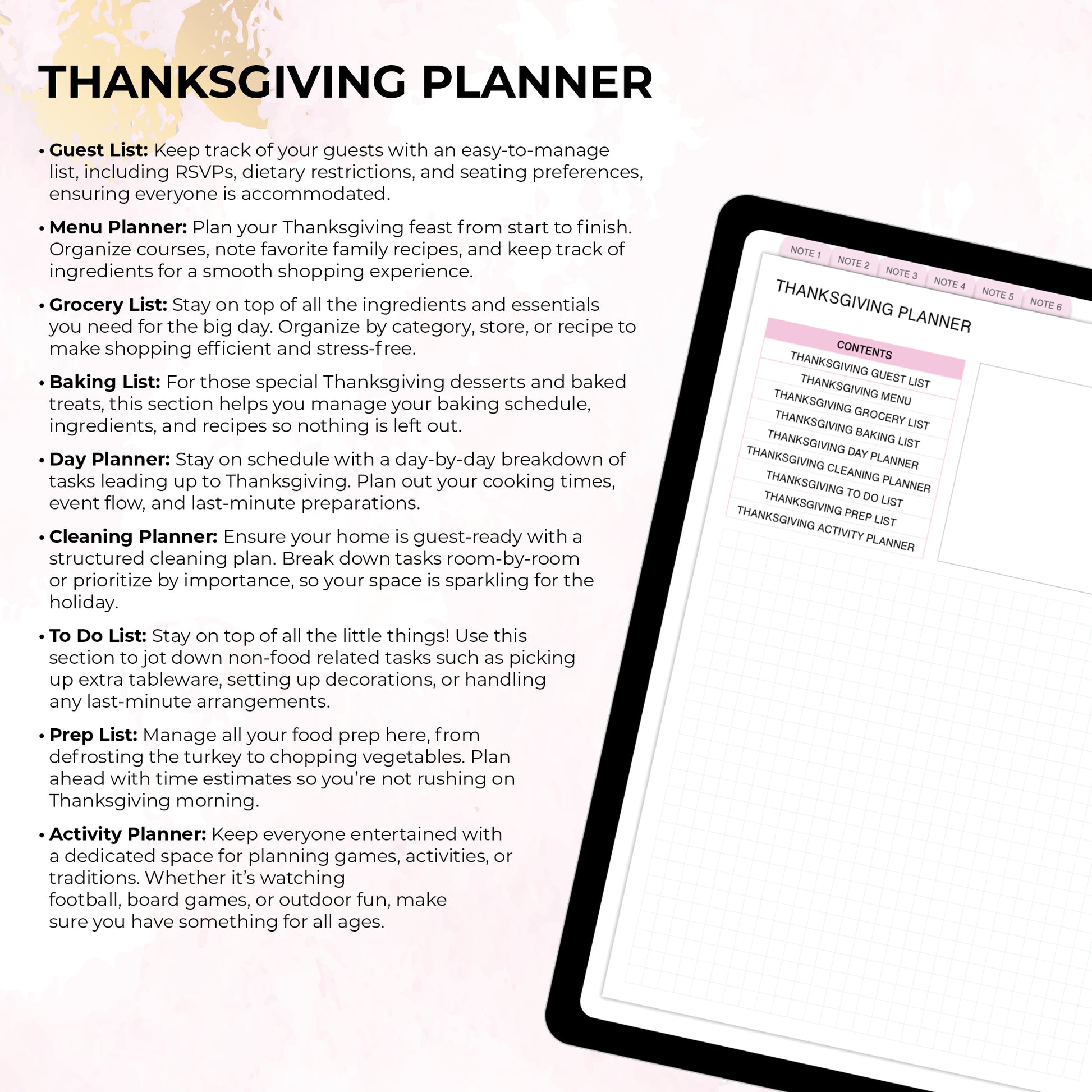 Ultimate Plan Your Life Digital Planner - Plan Your Life